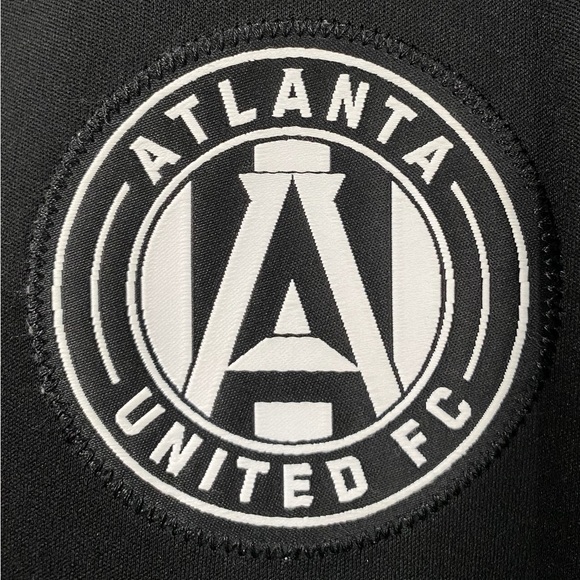 Fanatics Atlanta United MLS Third Period Black Baseball Jersey Men’s Size XL - Picture 3 of 7